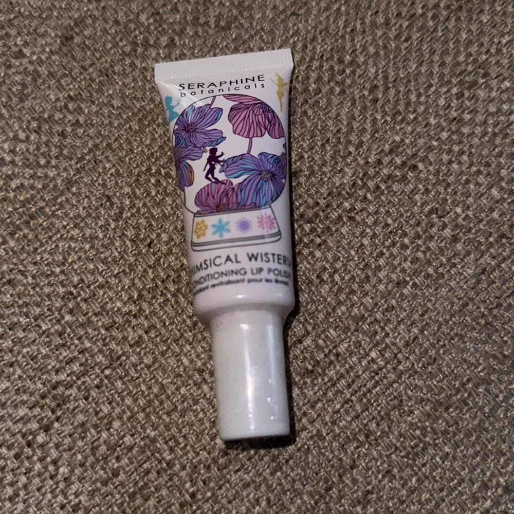 New Seraphim Botanicals whimsical wisteria conditioning lip polish